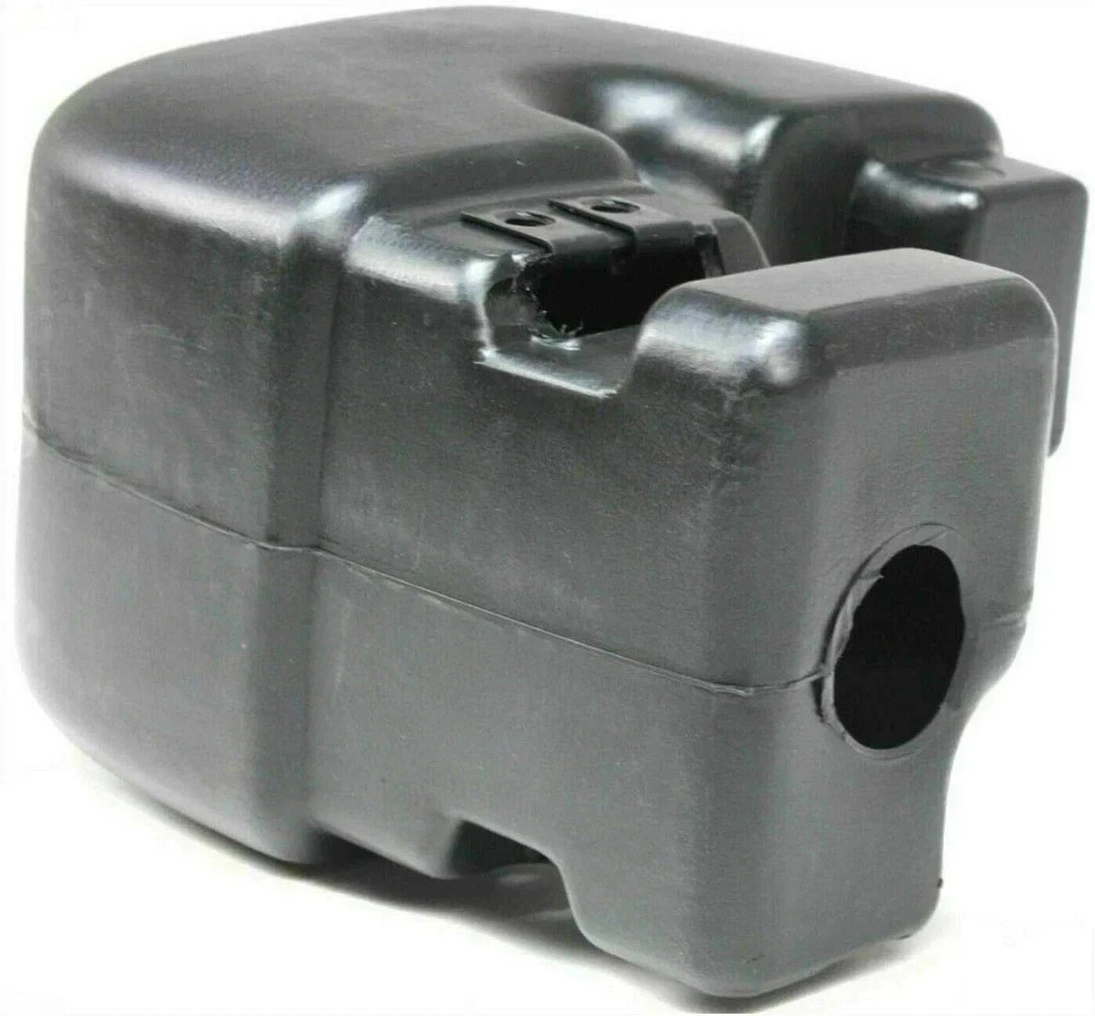 Bumper End Caps Front & Rear Black for 1997-2006 Jeep Wrangler Plastic OE Direct