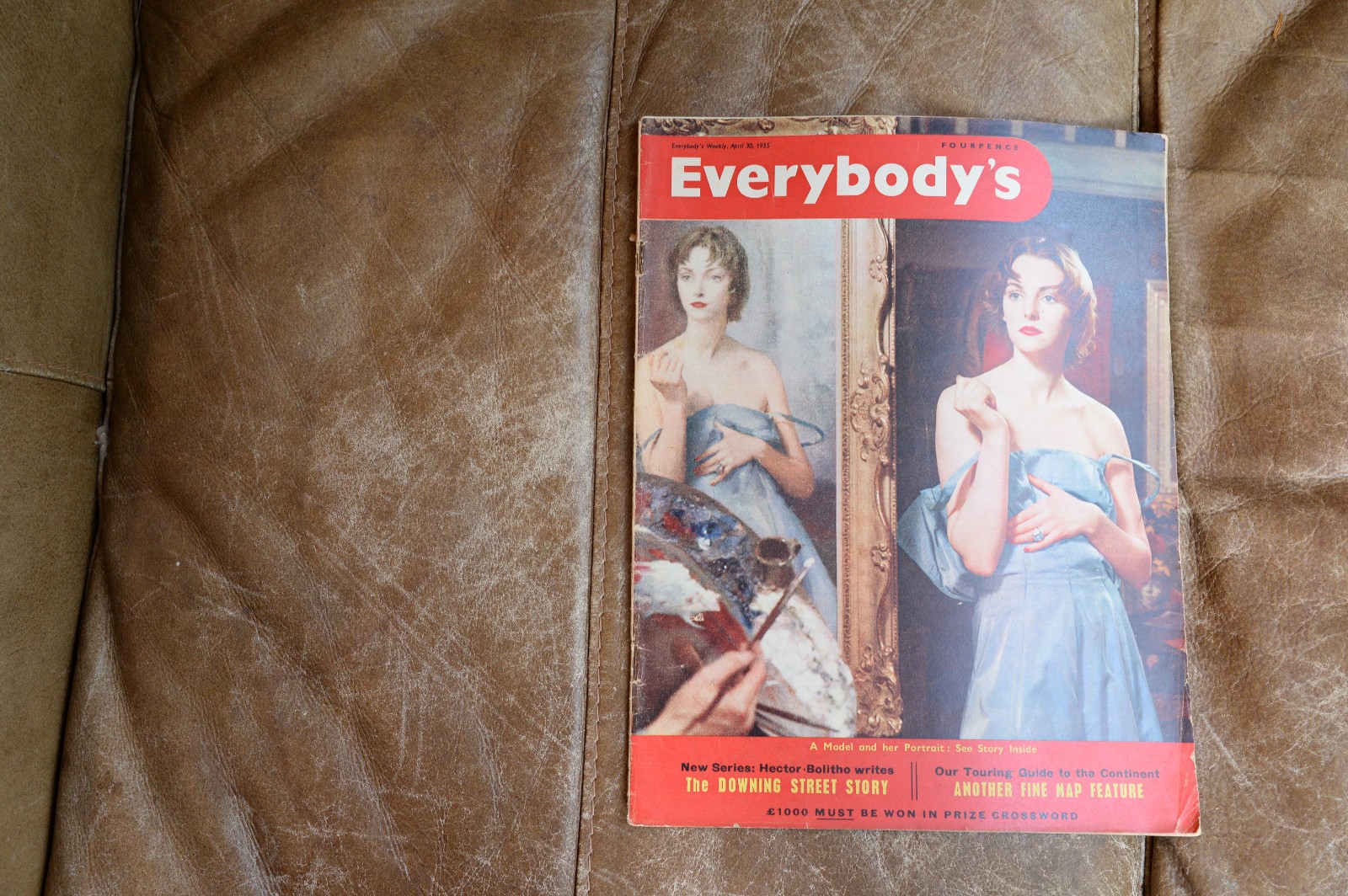 Six Everybodys Weekly Magazines from 1955