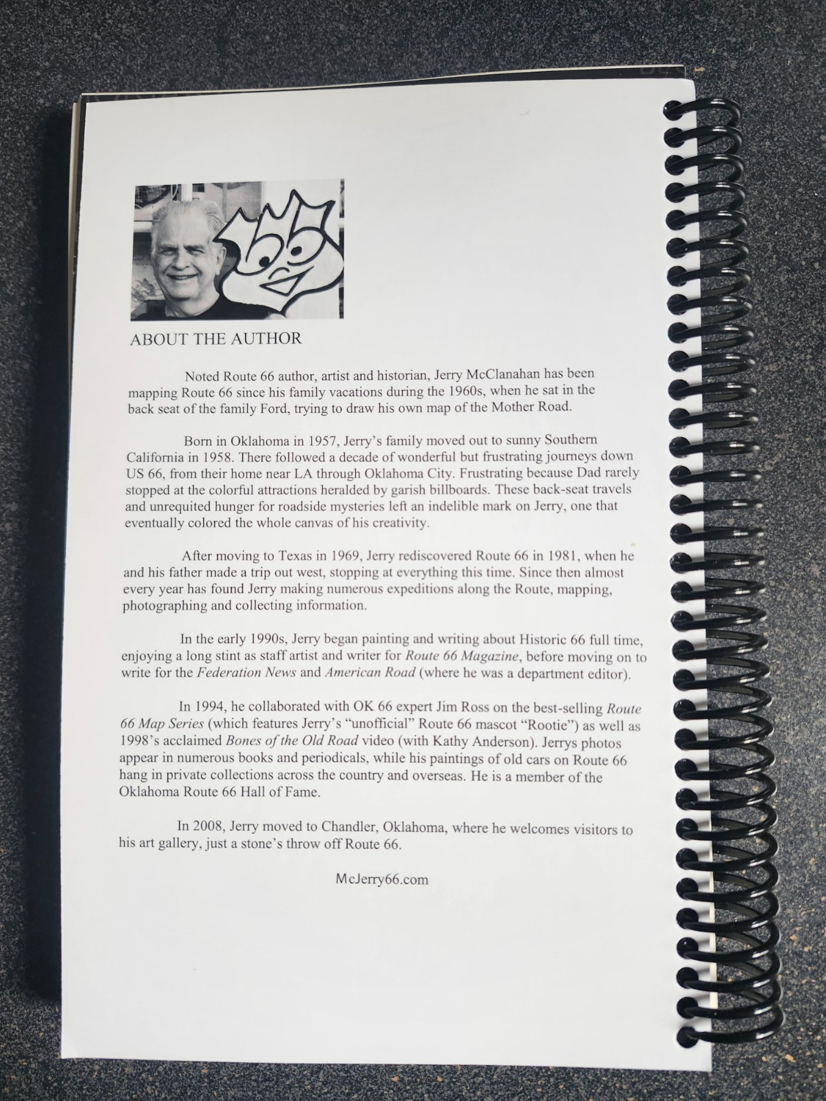 NEW Route 66 EZ 66 GUIDE FOR TRAVELERS 6th EDITION By Author Jerry Mcclanahan