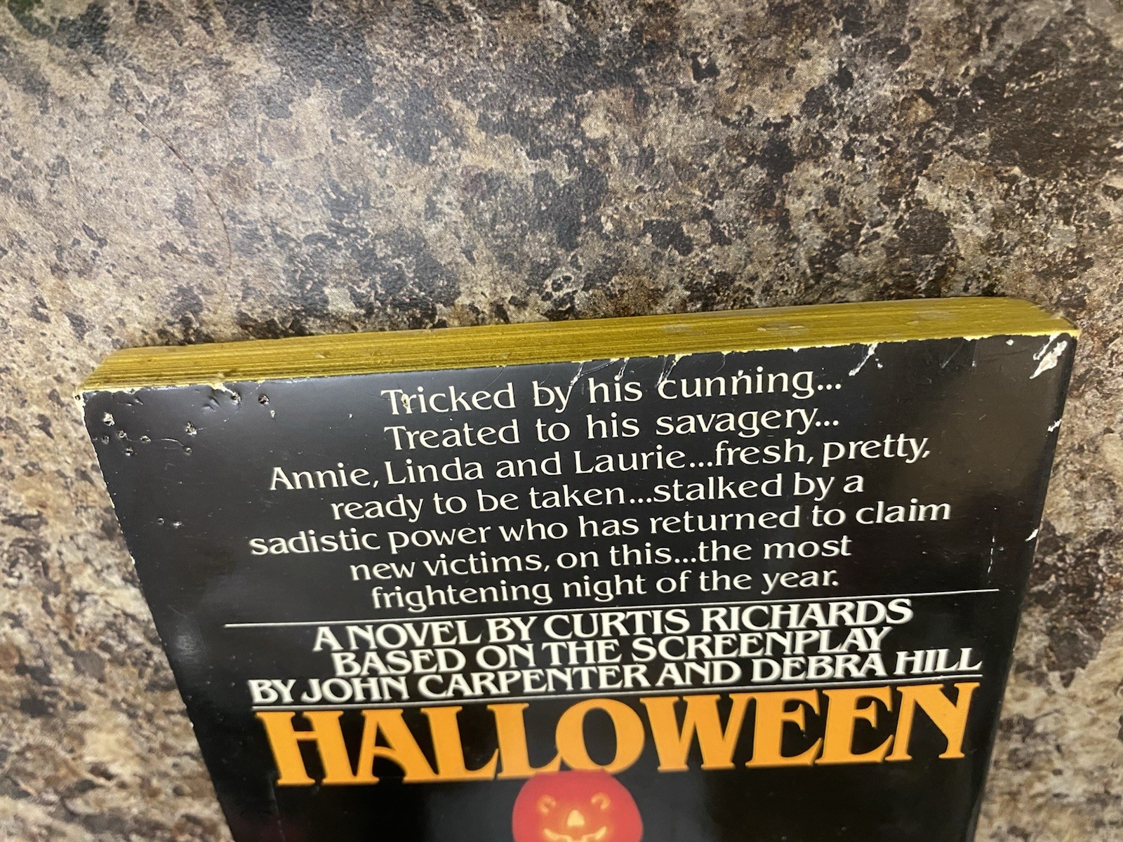 Halloween Bantam Curtis Richards 1st Paperback Book Rare Vintage Horror Classic