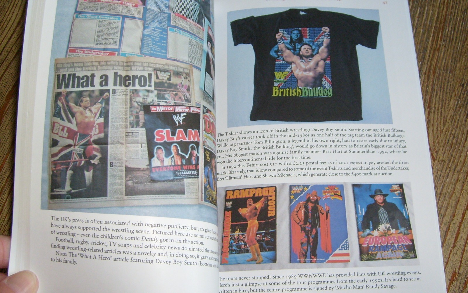 Wrestling Merchandise of the 1990’s by Kevin Williams Pro Wrestling Book