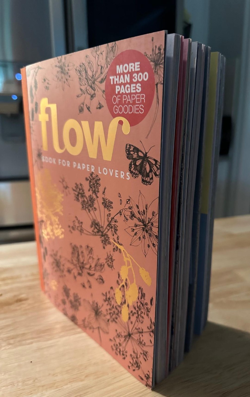 2024 FLOW Magazine BOOK FOR PAPER LOVERS 300+ Pages Of PAPER GOODIES Poster NEW