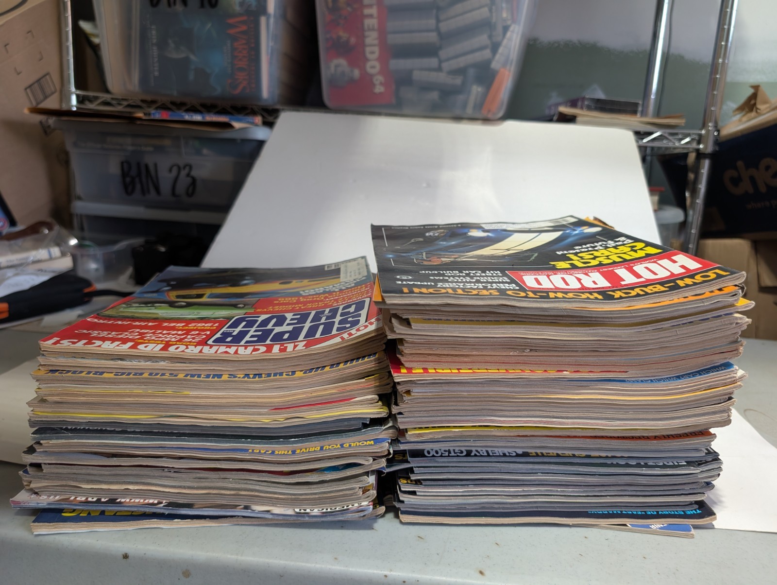 Lot of 75+ Super Chevy Super Sport Hot Rod Hot Rodding Magazine 1970s-2000s Vtg