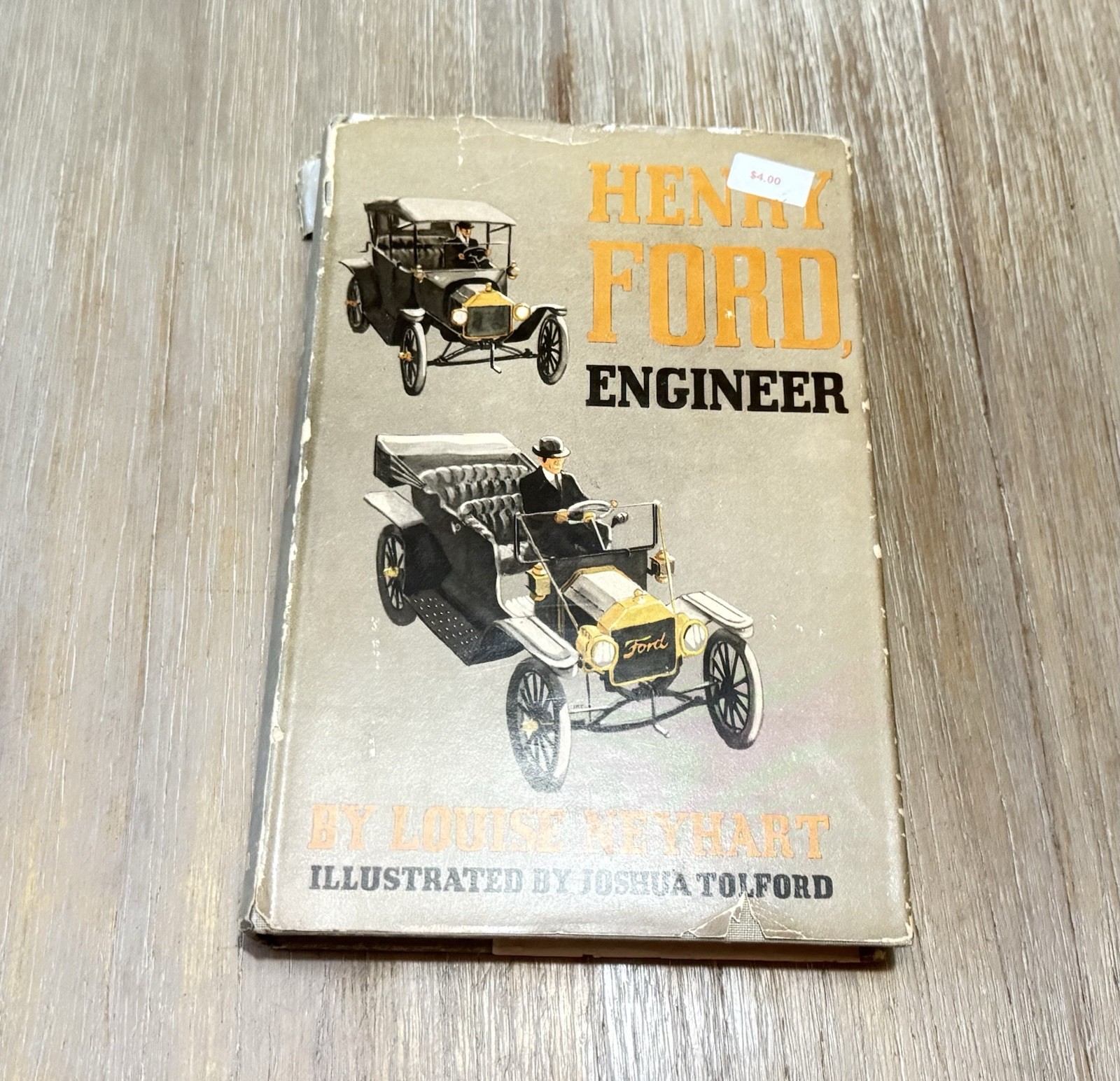Henry Ford Engineer by Louis Albright Neyhart 1950 Hardcover / DJ