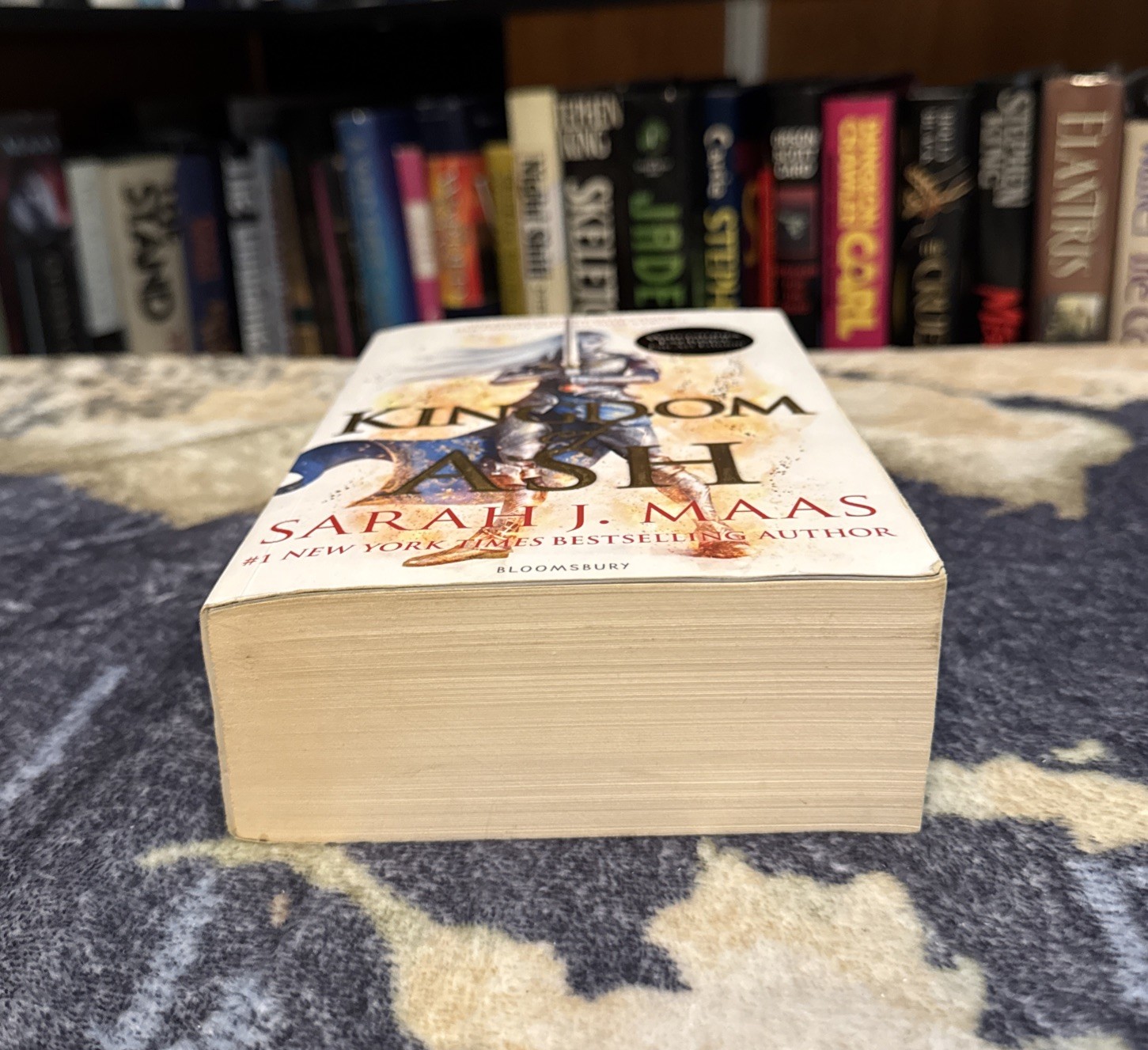 Kingdom of Ash – Sarah J Maas – UK 1st Edition/Print OOP Paperback, Fan Art, VG