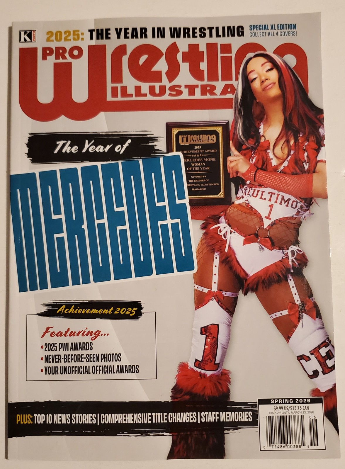 PRO WRESTLING ILLUSTRATED – MERCEDES MONE – SPRING 2026