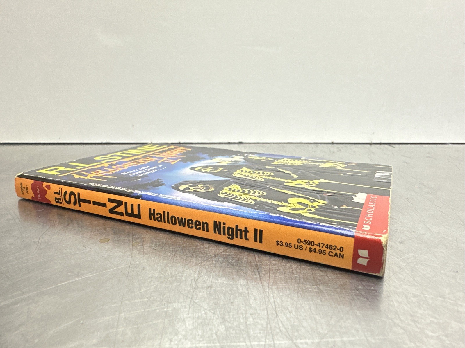 R.L. Stine Halloween Night II Vintage Paperback Scholastic Horror Book