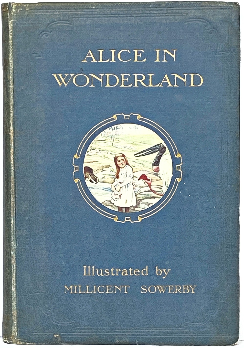 ALICE in Wonderland FIRST EDITION uk COLOR PLATES Illustrated MILLICENT SOWERBY