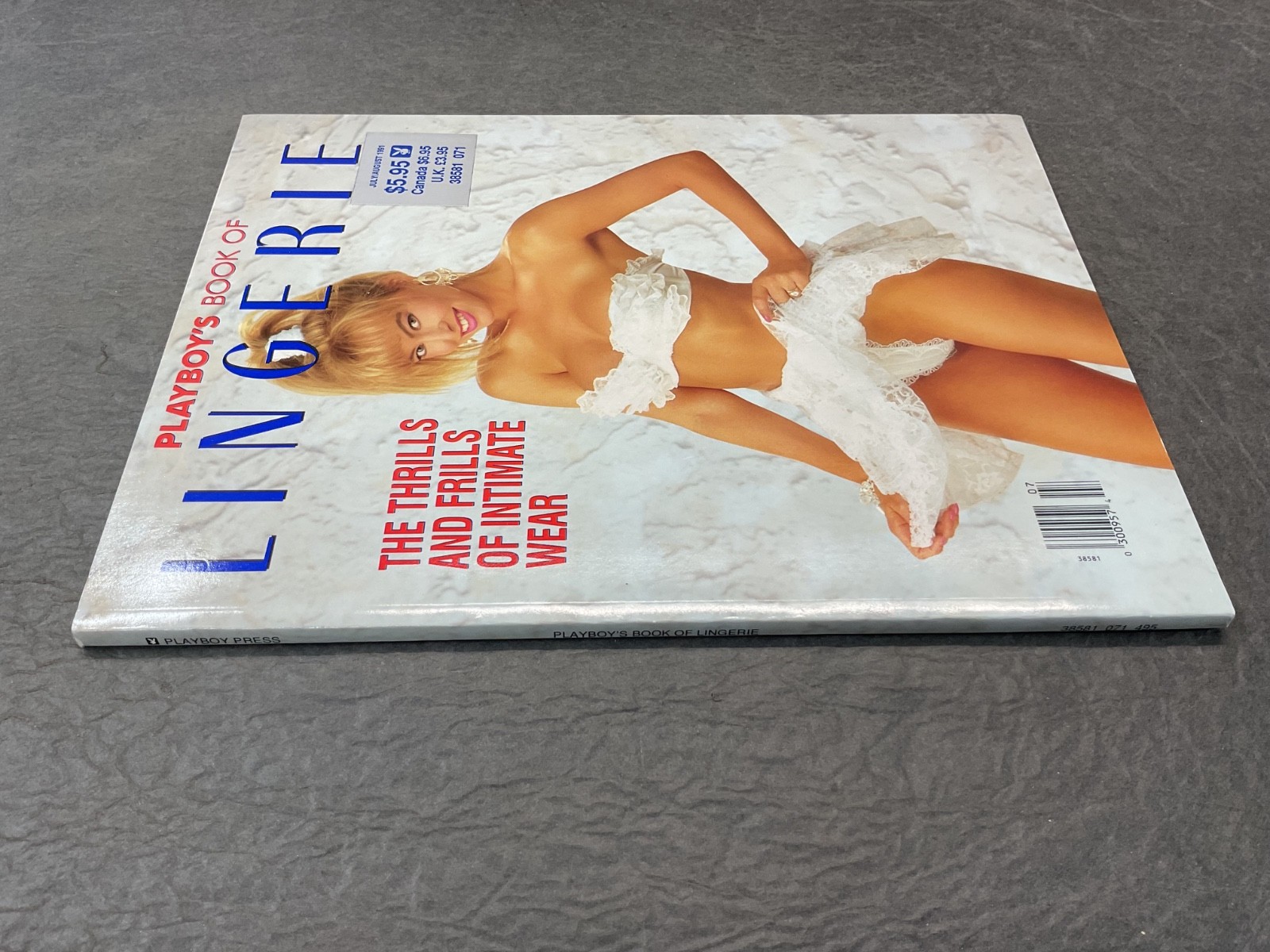 Playboy Press Special Edition Magazine Playboy’s Book of Lingerie Jul Aug 1991