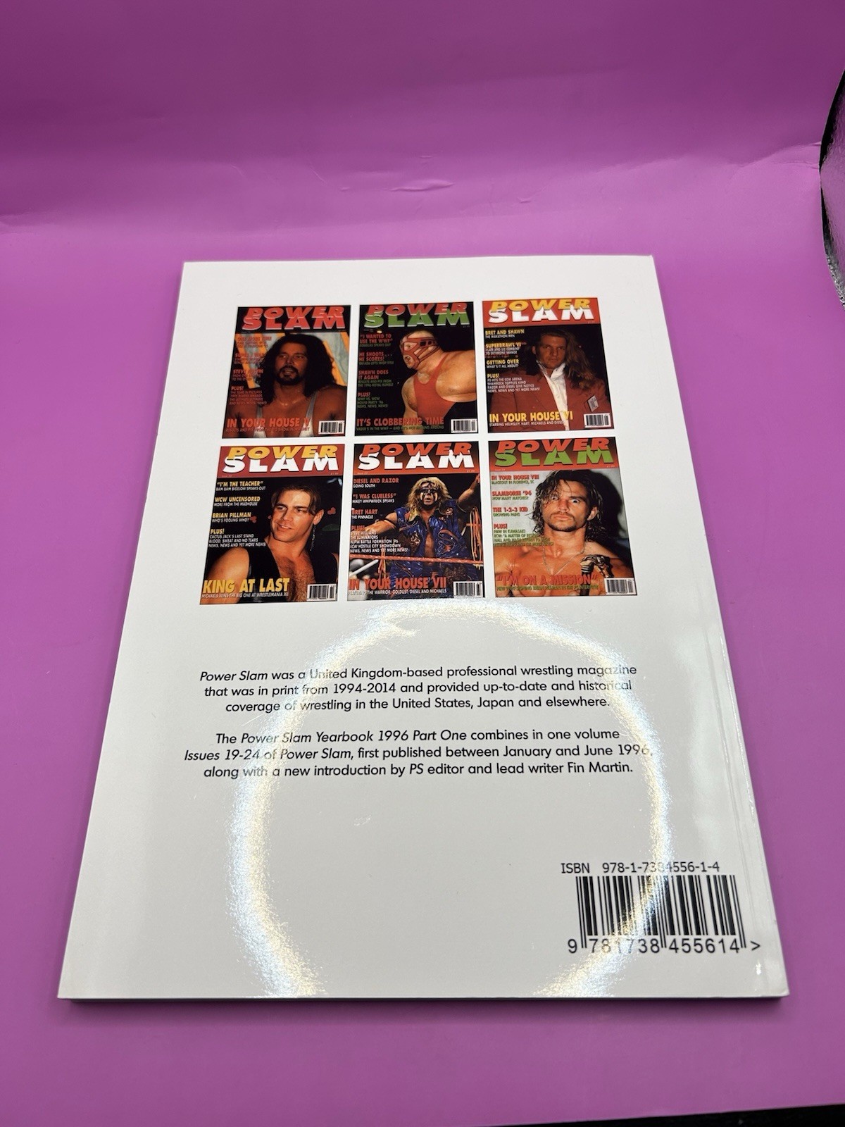 Rare Power Slam Magazine – The 1996 Yearbook, Wrestling Coverage Brian Pillman