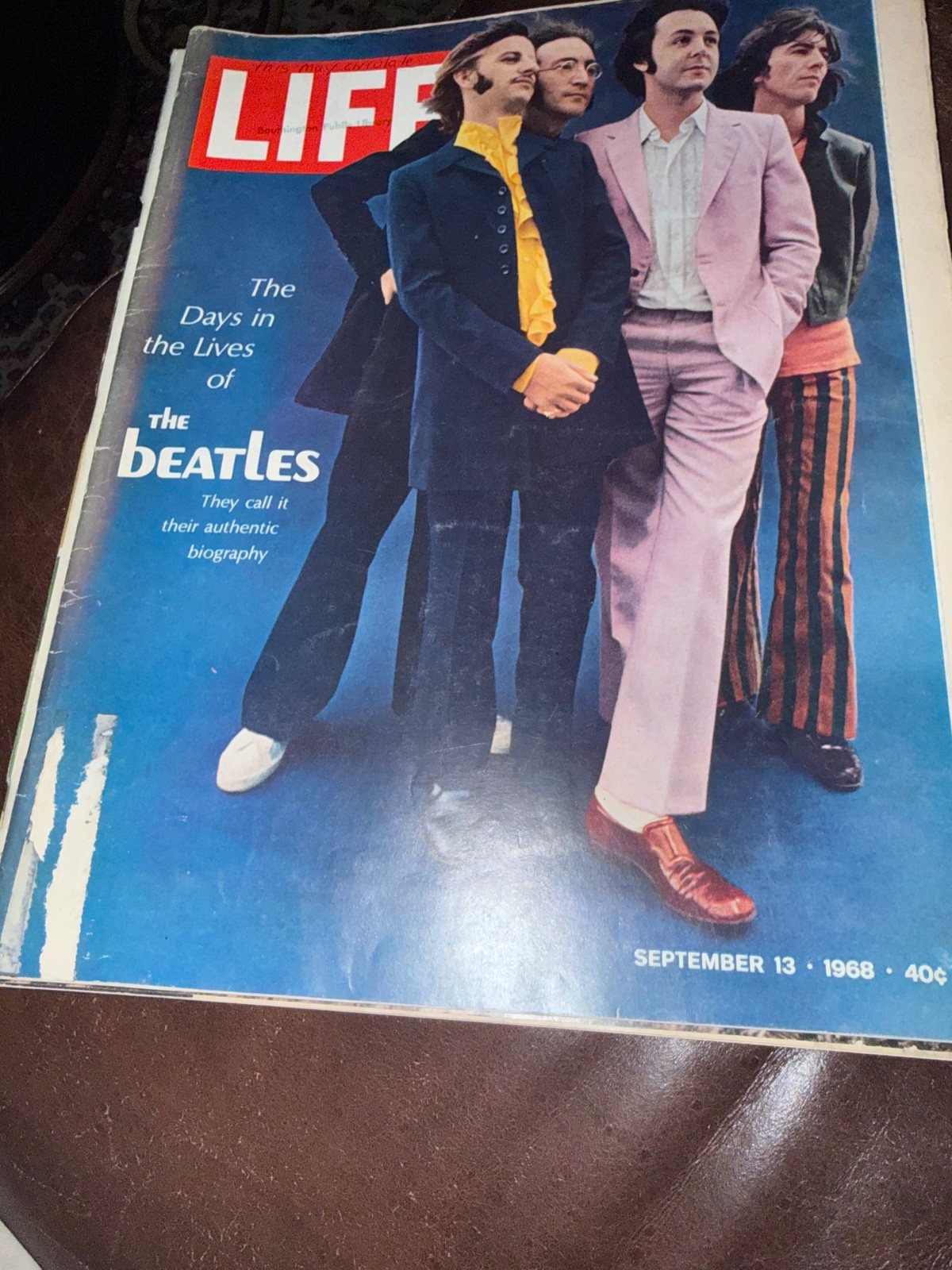 Life magazine September 13, 1968 the Beatles excellent condition