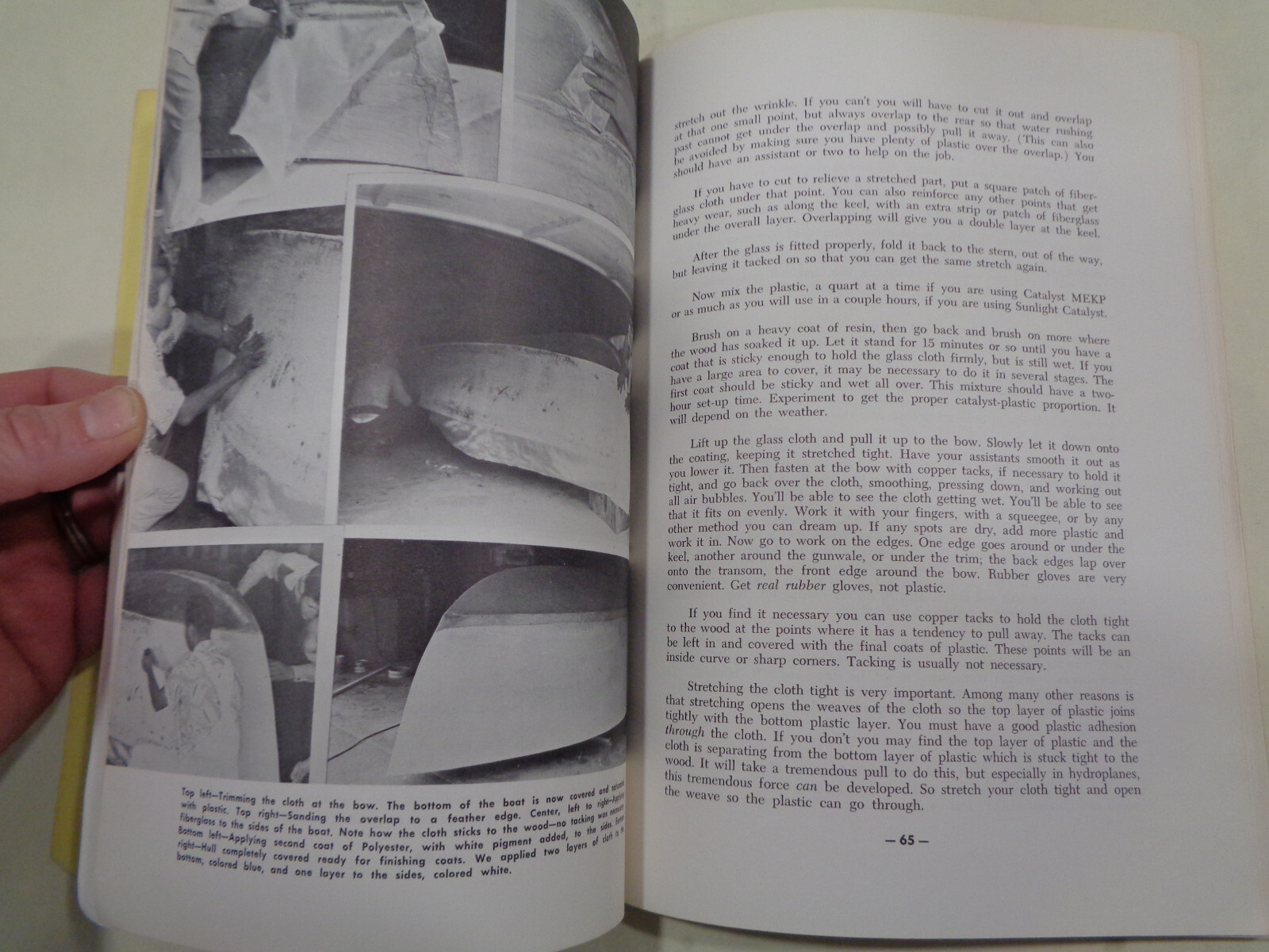 Polyester and Fiberglass by Maurice Lannon 1969 Auto Bodies, Boats, Casting