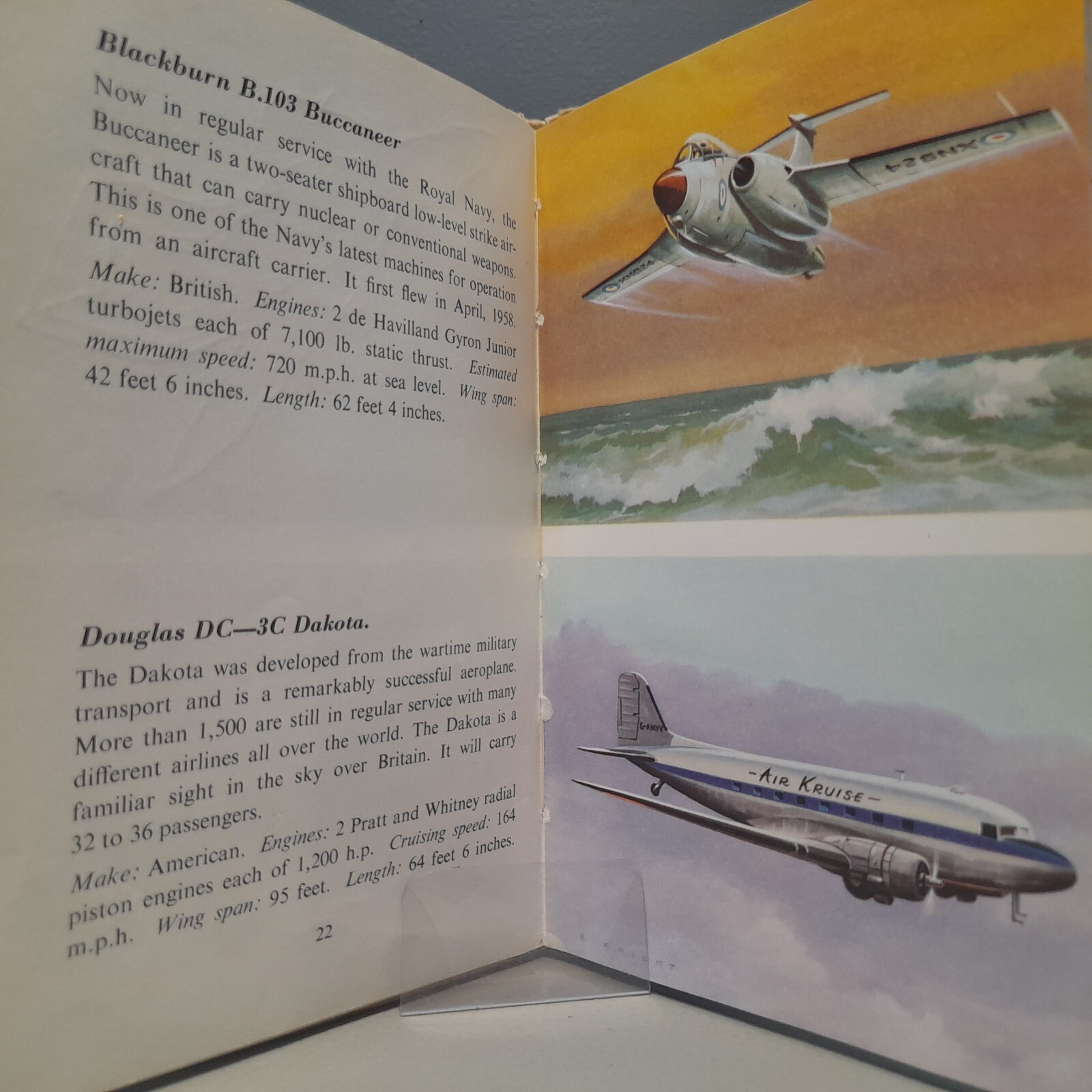 Vintage Aircraft Book Ladybird Series 584 1964 1st Edition