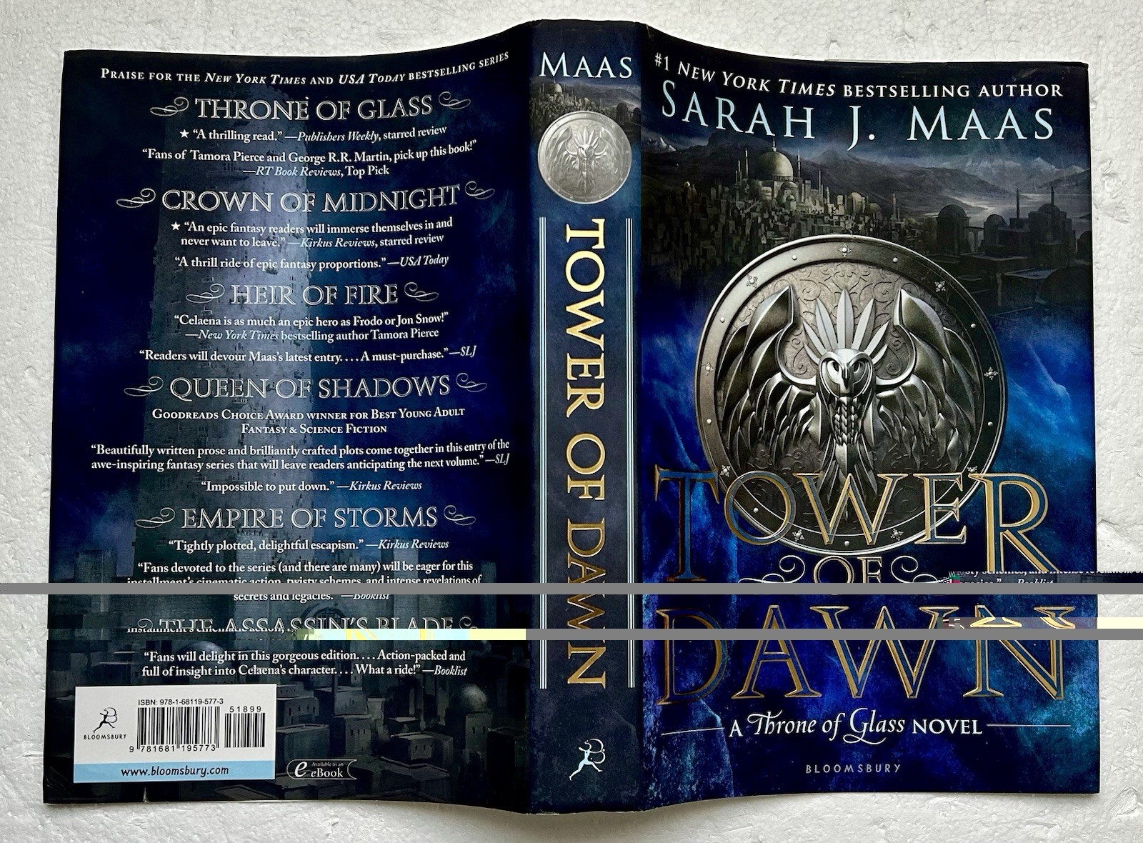 Throne of Glass TOWER OF DAWN Hardcover First Edition 1st Print by Sarah J Maas