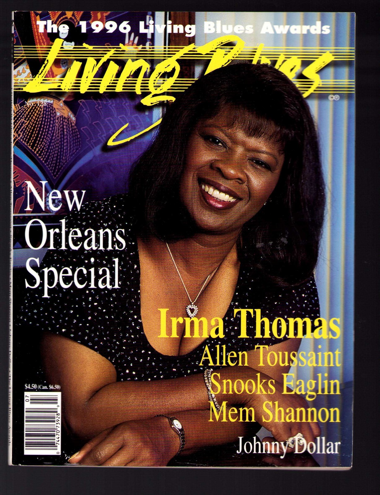 Living Blues Magazine Irma Thomas Jul / Aug 1996 n / lbl